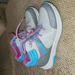 Merrell Grey and Blue Hiking Boots